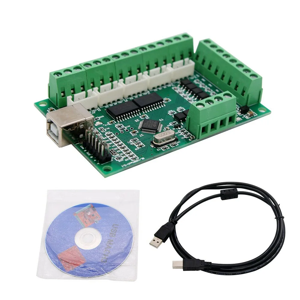 

USB Driver Motion Controller AC Motor Accessories Breakout Board MACH3 CNC