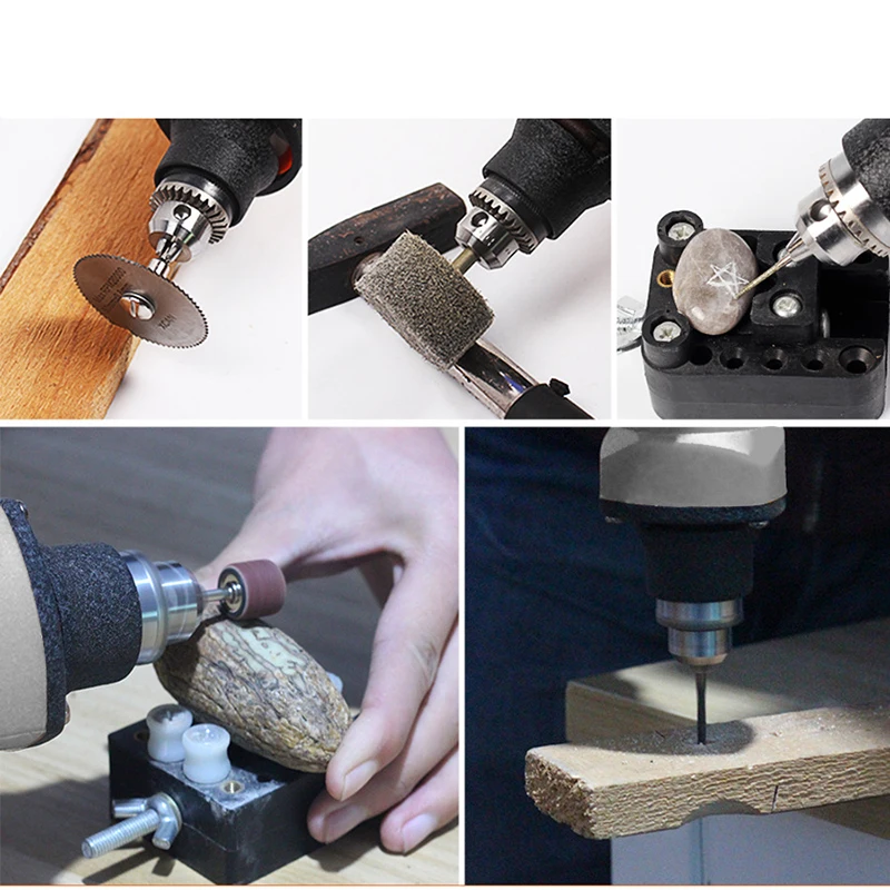 

230V 450W Electric Straight Grinder 5000-20000rpm Adjustable Variable Speed Power Tool Electric Drill Grinder Polisher