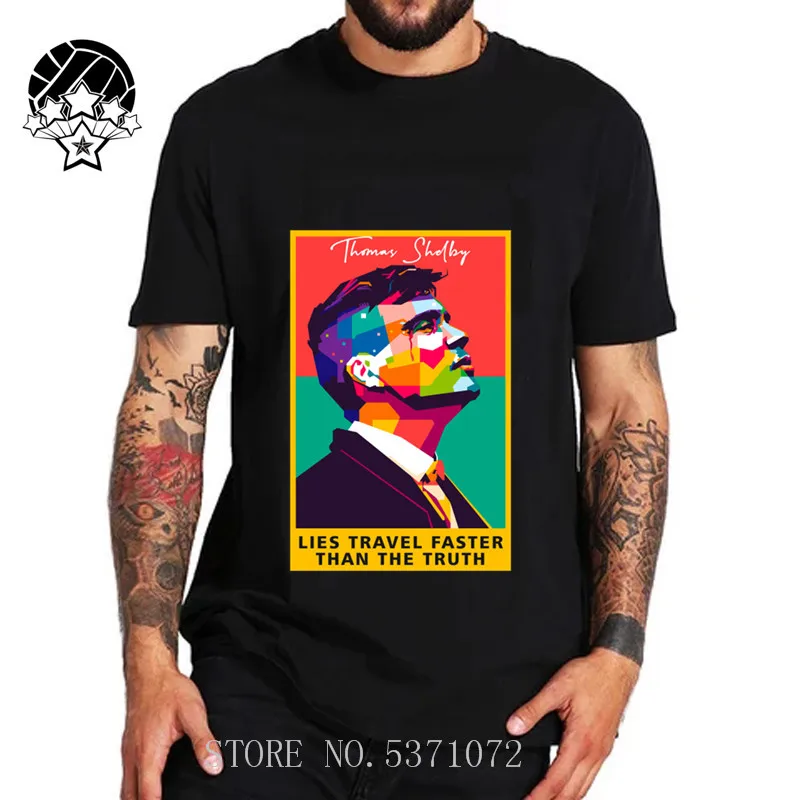 Peaky Blinders Футболка Томас Шелби homme для мужчин Shelby Bros футболка мужская с коротким