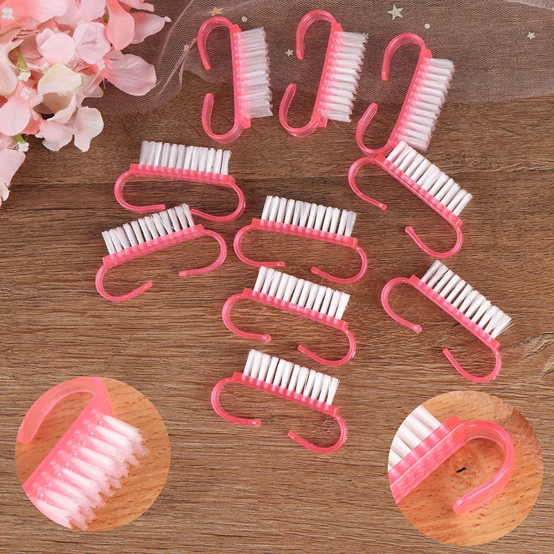 10Pcs жидкость для чистки щеткой инструмент маникюра и педикюра мягкий Удаления