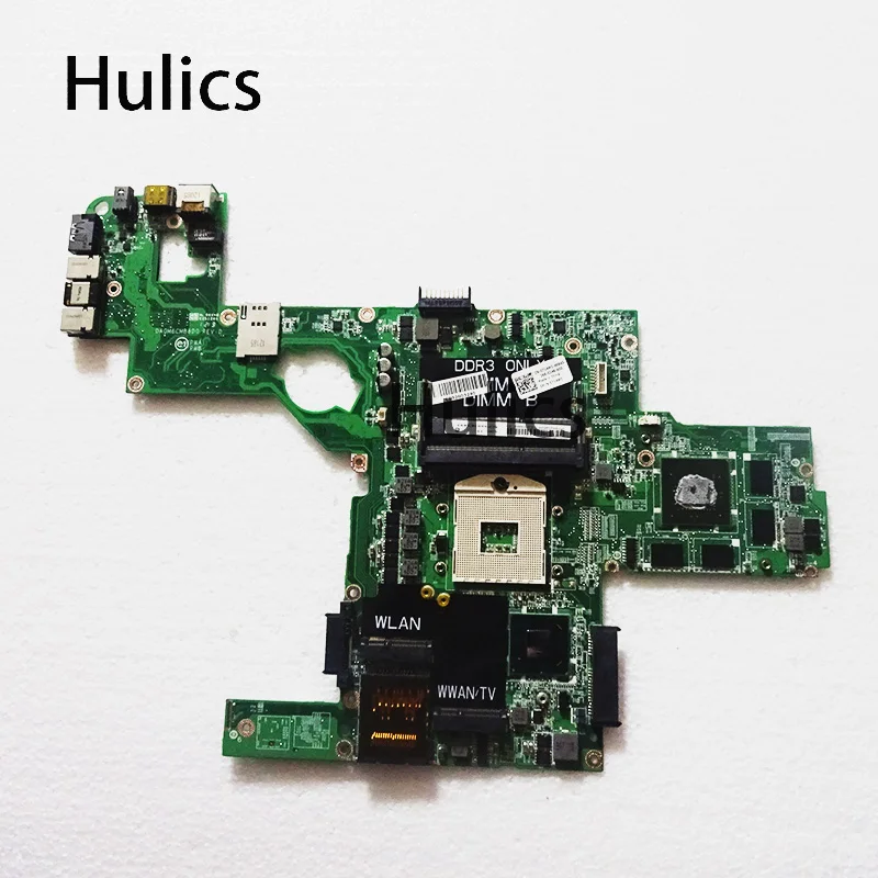 

Hulics Original 714WC 0714WC DAGM6CMB8D0 Laptop Motherboard s989 For DELL XPS L502X Main board HM67 w/ GT 540M 2GB