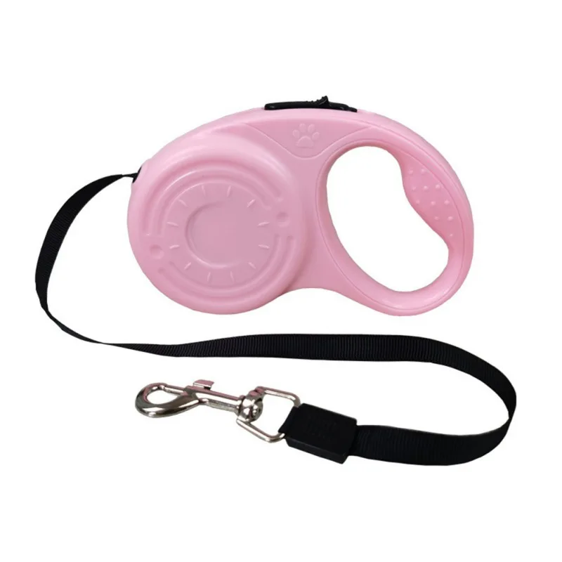 

3/5M Retractable Dog Leashes Automatic Adjustable Extending Nylon Dogs Leash Rope For Puppy Cats Leash Walking Pet Leads 2021