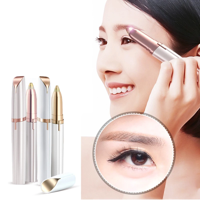 Электрический триммер для бровей портативный эпилятор профессиональный