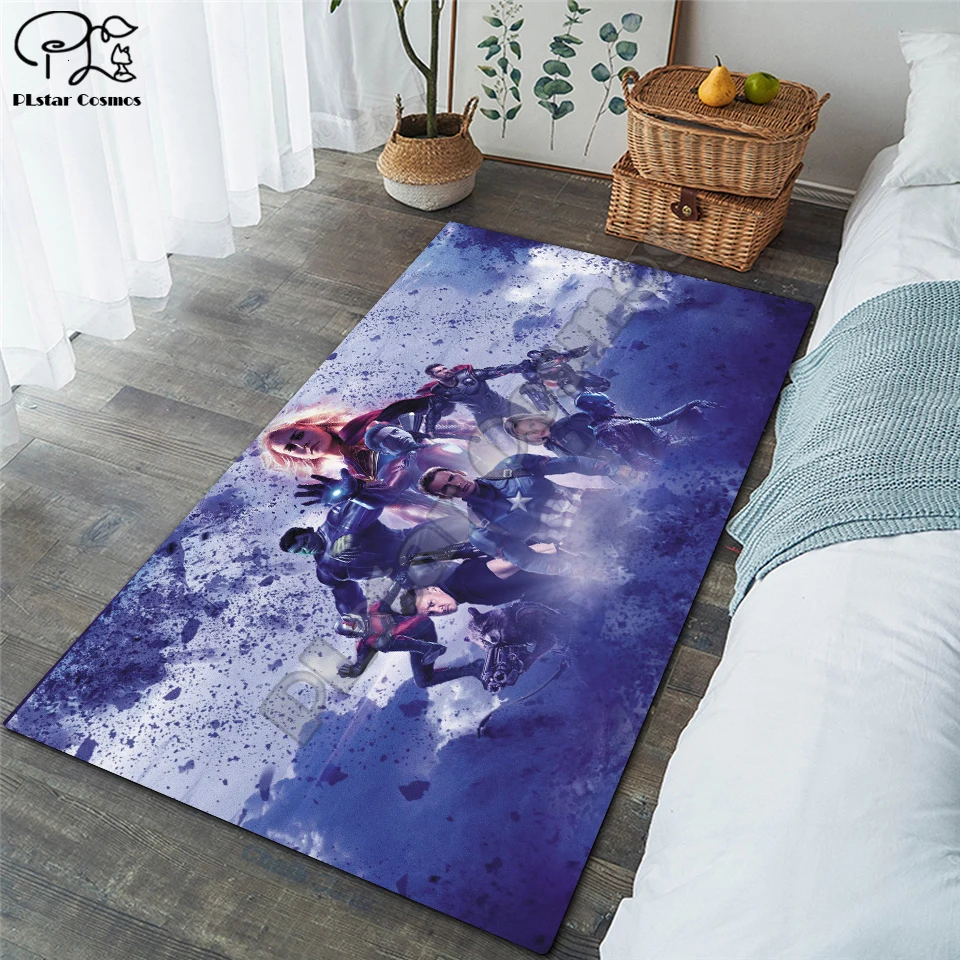 Новый Супермен/Бэтмен/Капитан США/мститель мягкие фланелевые 3D коврики с принтом