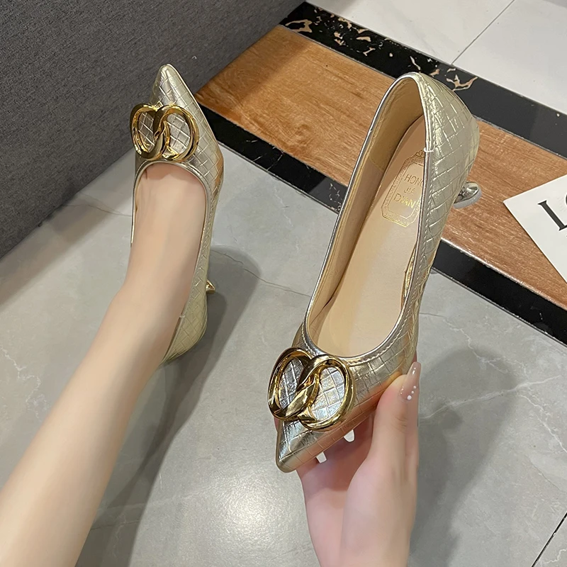 

Женские туфли с открытым носком, мягкая подошва, квадратный носок, удобные красные, балетки, весна-осень