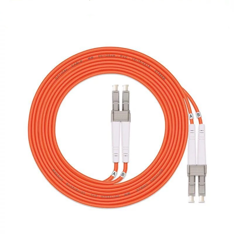 LC/UPC оптоволоконный патч корд дуплексный многомодовый кабель|Оптоволоконное