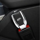 1 шт. Автомобильный логотип удлинитель ремня безопасности аксессуары для интерьера для Kia Rio Sorento Ceed Picanto Sportage K5 Forte K9 Optima Cerato