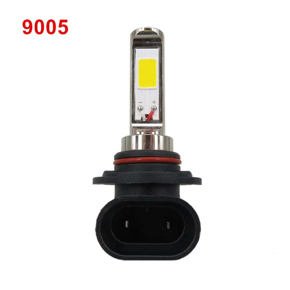 WLJH 2x12V 24V 30V 30 Вт светодиодные лампы 9005 9006 COB светодиодный чип авто двигатель