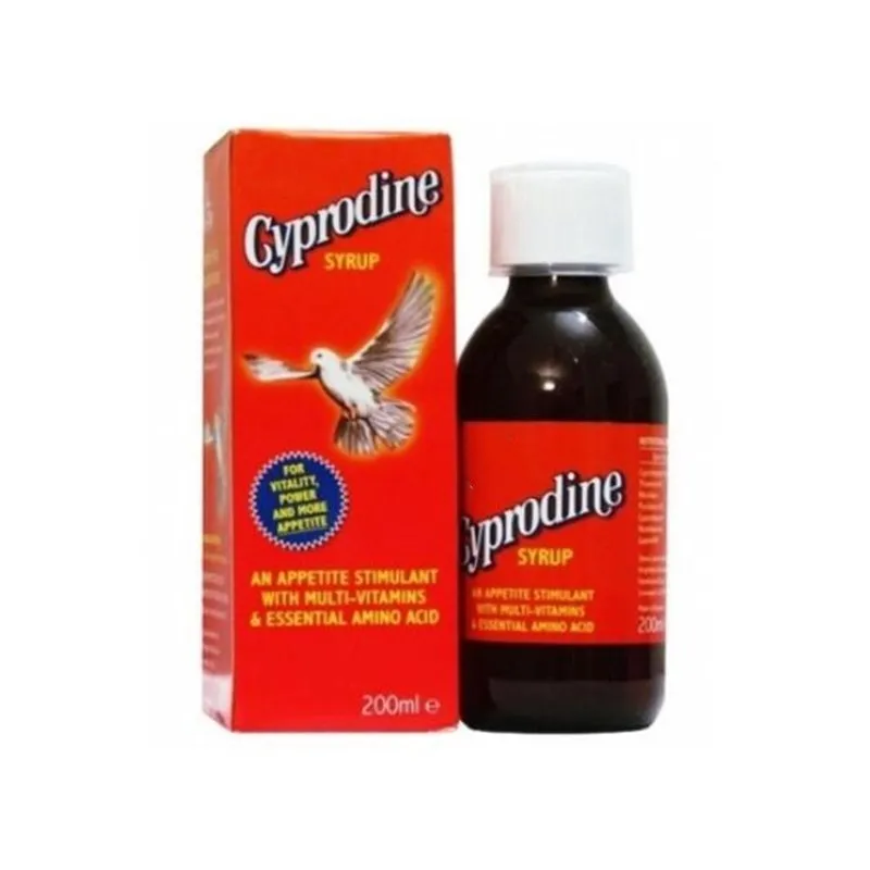 

CYPRODINE Syrup appetite enhance, weight gain Fullness curve 30caps/200ml