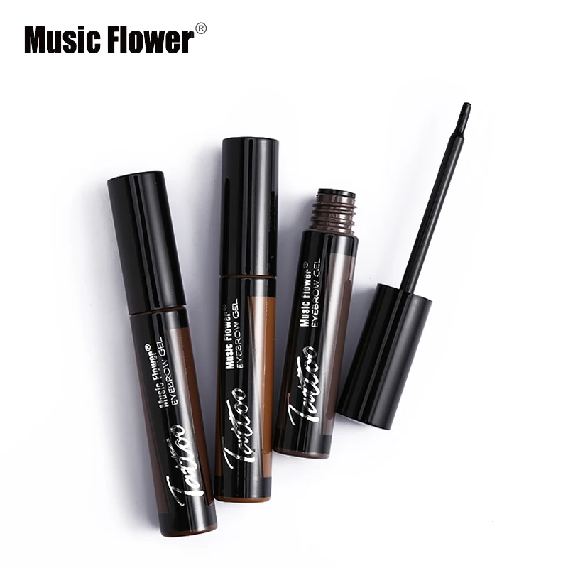 Бренд Music Flower макияж для глаз гель бровей водонепроницаемый оттенок крем