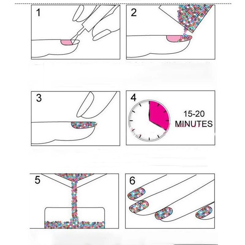 1 коробка наполнитель для фруктовых ломтиков ногтей предметы творчества слайм