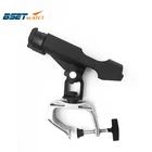 Рыболовные держатели с зажимом на регулируемом съемном кронштейне 360 градусов для Каяка, лодки