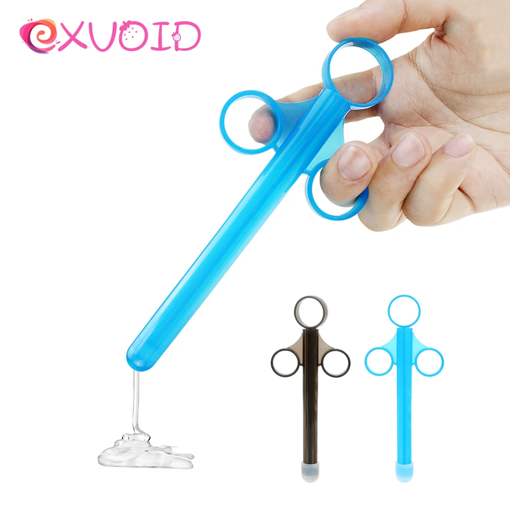 EXVOID Lubricant шприц интимные игрушки для женщин мужчин Lube Launcher личный гигиенический