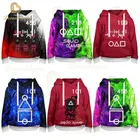 Костюм для мальчиков и девочек 3D, одежда для косплея, корейский свитшот из фильма игра кальмар 456, топы для подростков, детская игра