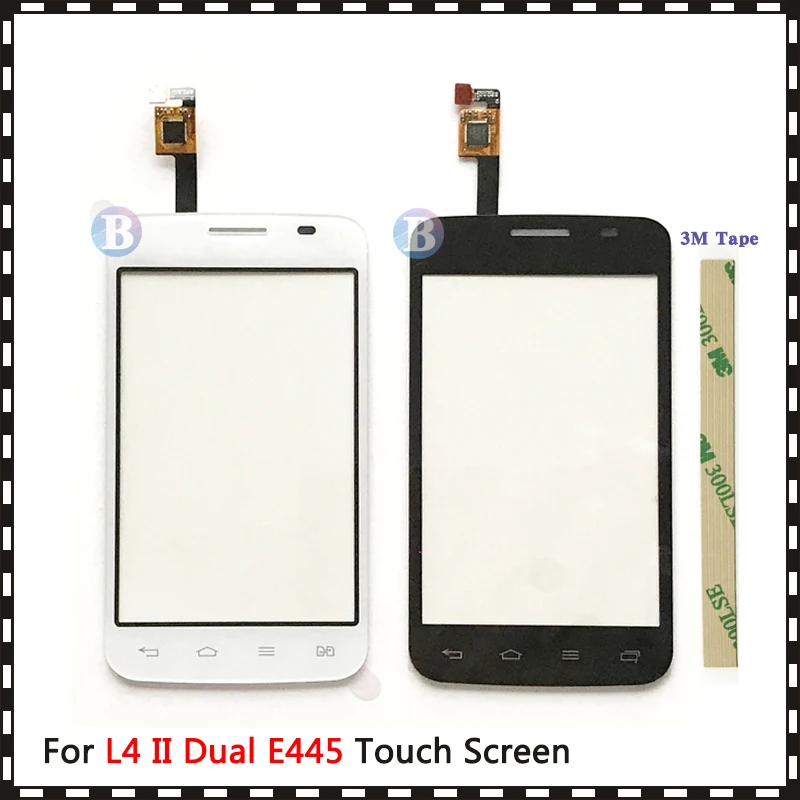 Replacement high Quality 3.7&quot For LG Optimus L4 2 II E440 and Dual E445 Touch Screen Digitizer Sensor Outer Glass Lens Panel | Мобильные