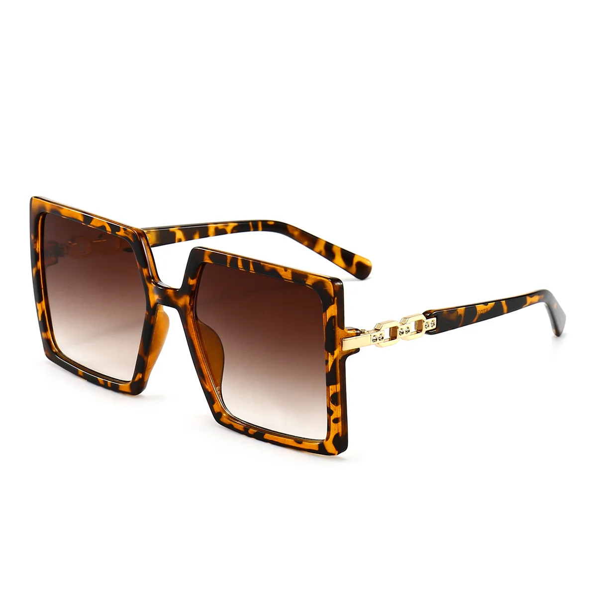 

New Oversized Diamond Square Sunglasses Vintage Designer Women Fashion Sun Glasses Shades UV400 Men Female Oculos Gafas De Sol
