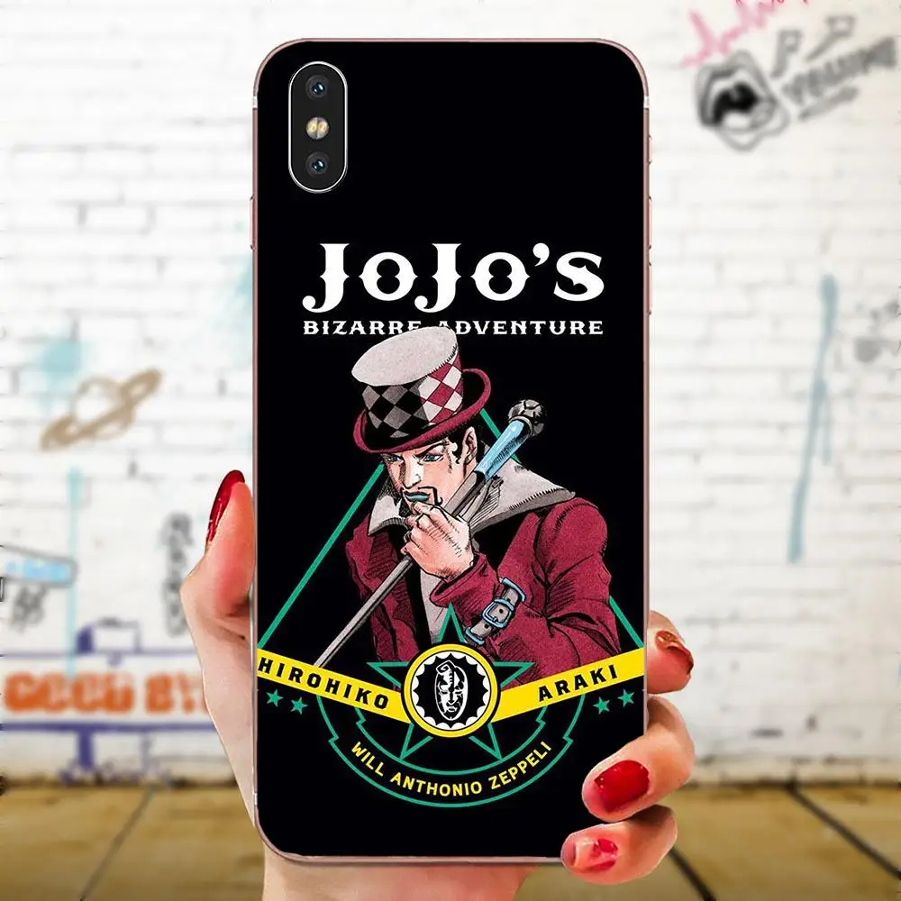 Мягкие чехлы для телефонов Jojo Jonathan Joestar дизайн huawei Honor mate 7 7A 8 9 10 20 V8 V9 V10 G Lite Play Mini Pro