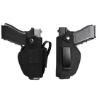 Тактический универсальный чехол для левой и правой руки пистолета для Glock 17 M9 1911 страйкбольный нейлоновый чехол для пистолета Магнитный чехол для талии Скрытая переноска