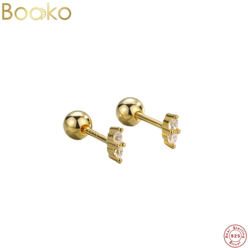 

Женские серьги-гвоздики из серебра 925 пробы