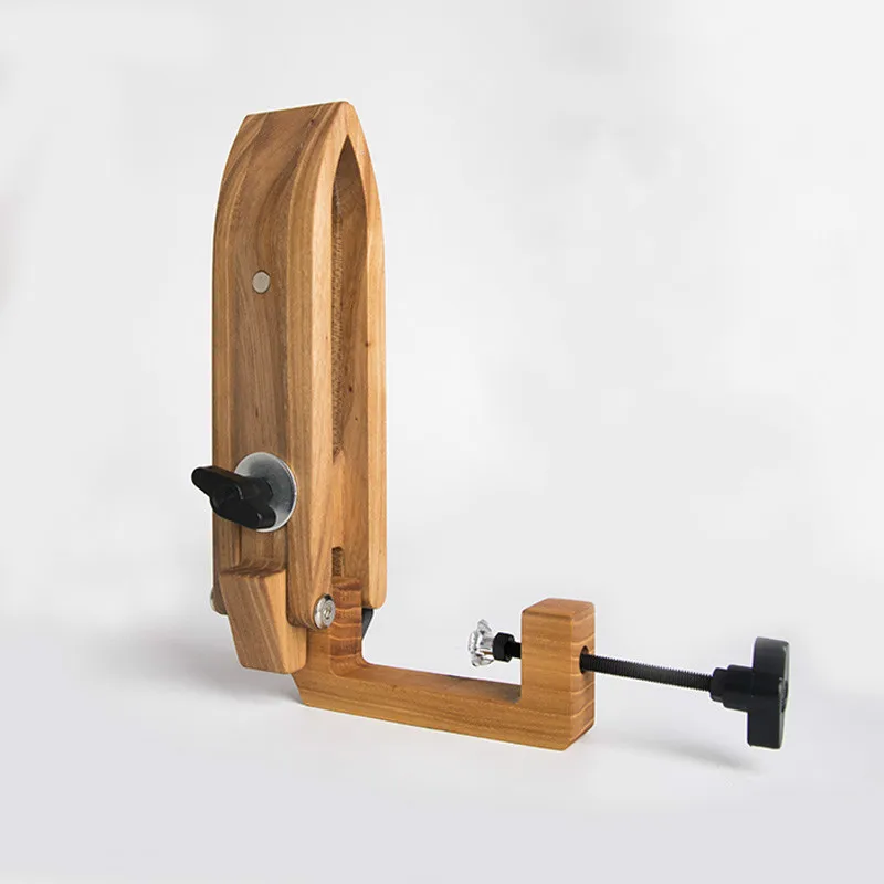 Зажим из кожи и дерева для ручного шитья инструменты рукоделия работы с кожей