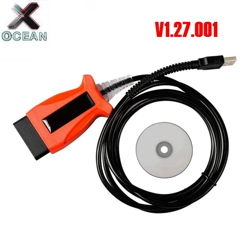 FoCOM UCDS PRO + с полной лицензией V1.27.001, полностью лицензионное программное обеспечение с 35 программами, той же функцией, что и модуль связи с транспортным средством 2