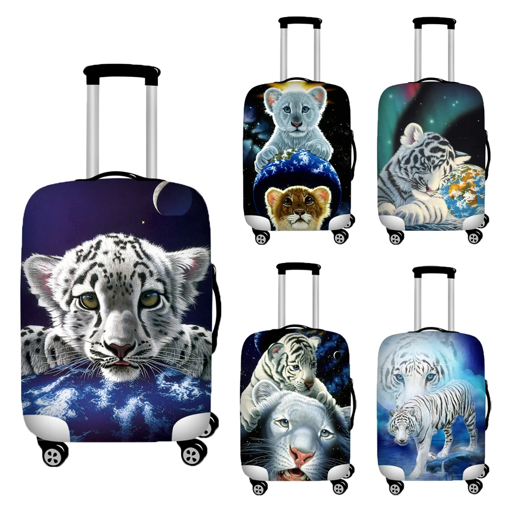 

Чехол Nopersonality Lovely Tiger для чемодана, защитный чехол на колесиках, аксессуары для путешествий, пылезащитный чехол для багажа