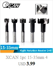 XCAN 1 шт. 32 мм V Форма фреза 90 градусов древесины фрезы концевые фрезы cnc 6 мм хвостовик для деревообработки обрезки гравировки бит