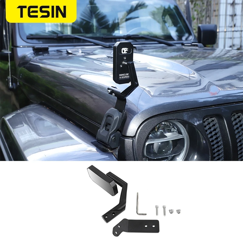 

Автомобильные экстерьер аксессуары для Jeep Wrangler задний фонарь накладка на капот автомобиля резервного копирования зеркало для Jeep Wrangler JK JL JT ...