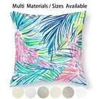 Liily Pulitzer Вдохновленный красочными пальмовыми листьями чехол для подушки наволочка из хлопка и льна Лилия Pulitzer Лилия вдохновленная