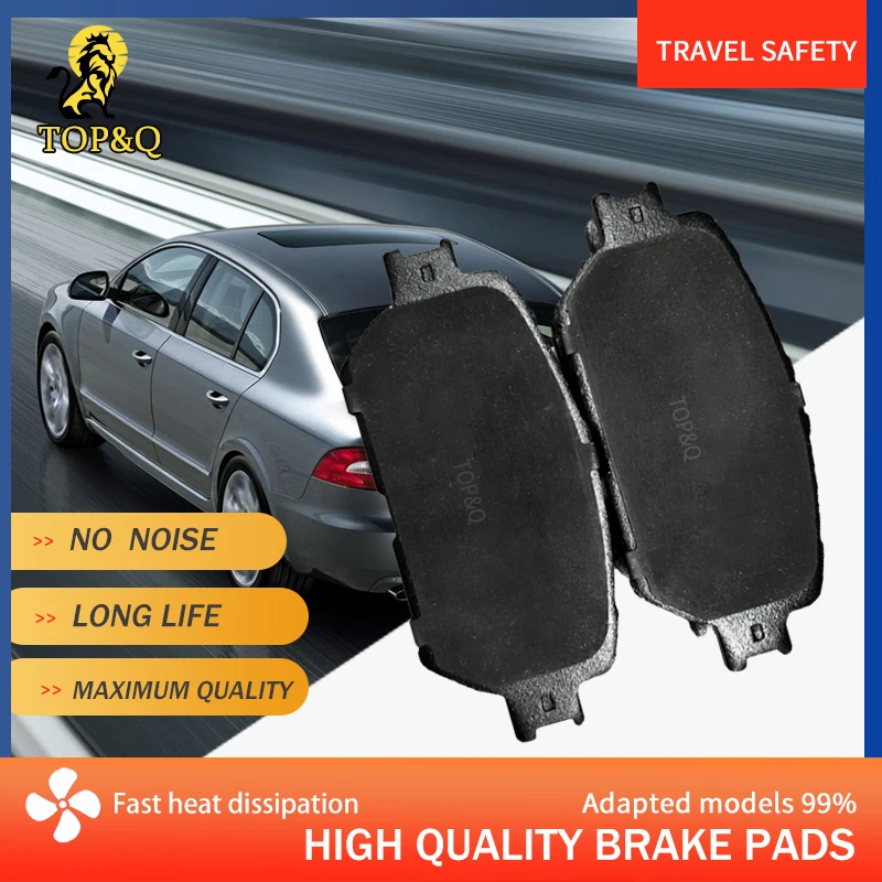 

Car brakes pad manufacturer Fit for TOYOTA Avalon Camry 6 Cyl Sienna Tacoma RWD D906 A set of four pcs