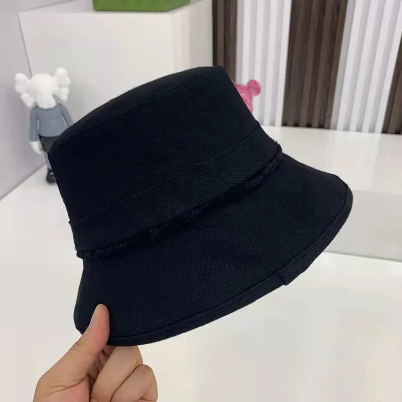 

Moment Cotton Bucket Hats Women Sunscreen Panama Hat for Men unisex Solid Color Outdoor Fisherman Hat Beach Cap