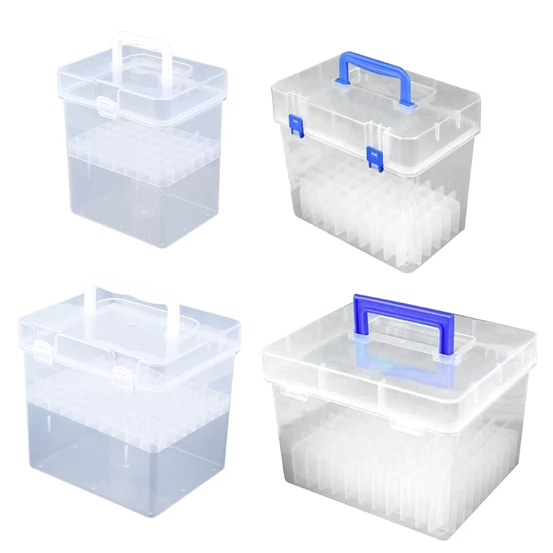 

Transparent Marker Pens Storage Box Container Art Craft Tray Office Desk Organizor Home School Students Study Supply