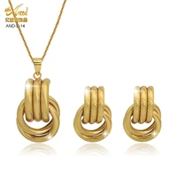 aniid african necklace set for women alloy earing gold plated dubai wedding luxury designers hawaiian nigerian vintage jewelry