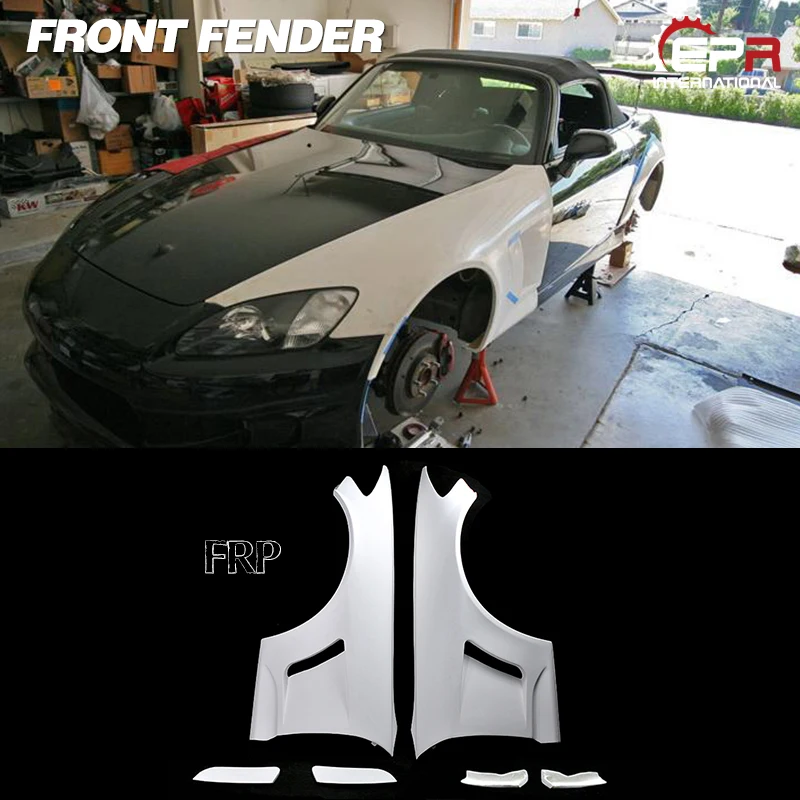 Переднее крыло FRP для Honda ASM S2000 IS Design переднее из стекловолокна комплект 6 деталей