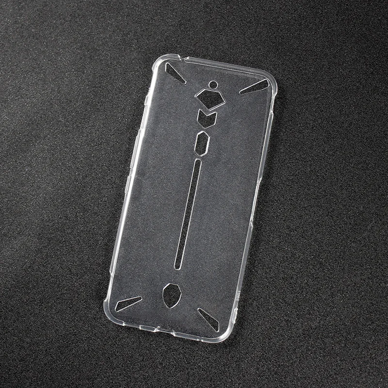 Ультра-тонкий прозрачный чехол на заднюю панель из ТПУ для ZTE Nubia Red Magic 5G 6 Pro Бампер