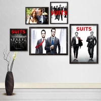 tv series suits posters wall art decor picture modern home room decoration quality canvas painting more size customizable