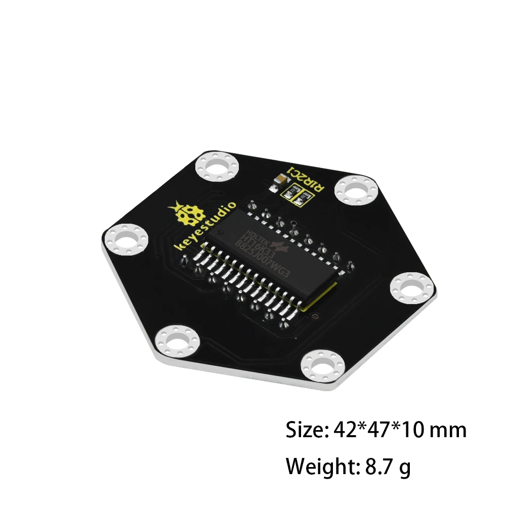 

Keyestudio Honeycomb HT16K33 8*8 Dot Matrix Display Module for BBC Micro:bit