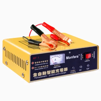 

Full Automatic Car Battery Charger Intelligent Pulse Repair Battery Charger 6V/12V Truck Motorcycle Charger110V/250V