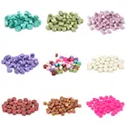 60100 шт., восьмиугольные бусины с надписью