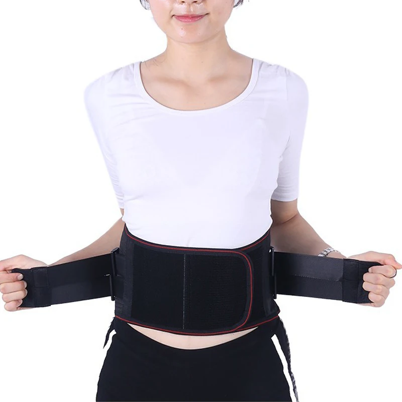 

Lumbar Support Belt Disc Herniation Orthopedic Medical Strain Magnetic Corset Back Spine Decompression Brace Posture Corrector