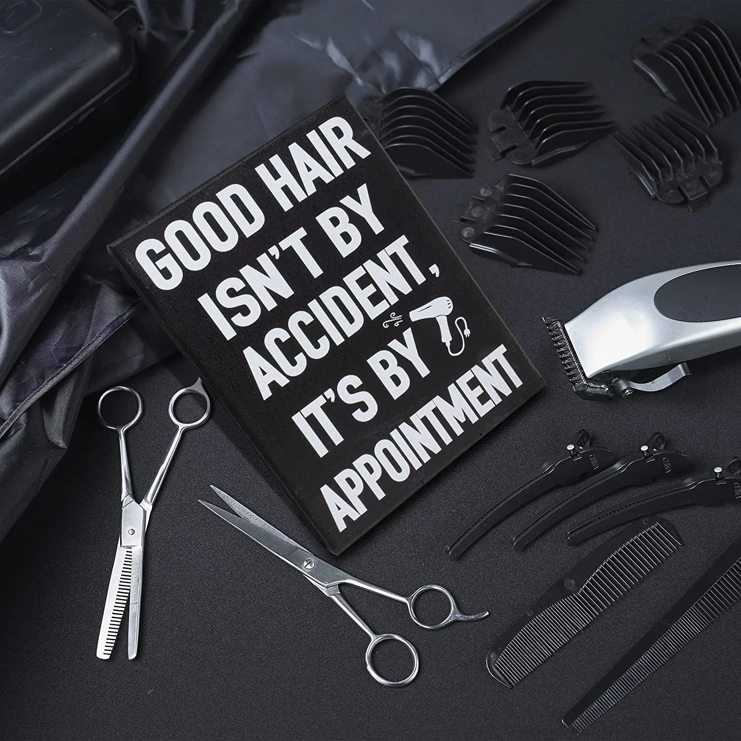 Хорошие волосы это не случайно по назначению Парикмахерская плакаты холст