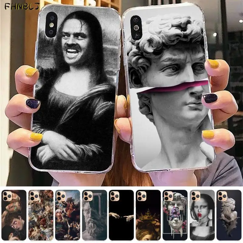 Винтажный чехол FHNBLJ для iPhone 8 7 6 6S Plus X 5S SE 2020 XR 11 pro XS MAX | Мобильные телефоны и