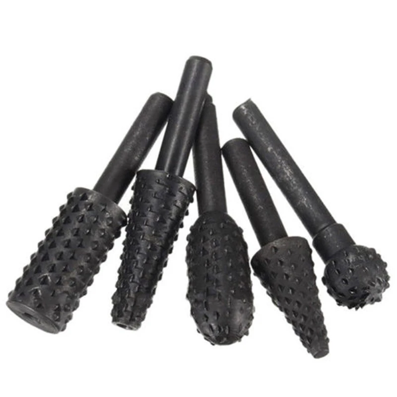 

5pcs 1/4 Drill Bits Set Cutting Tools For Woodworking Wood Carving Crafts New