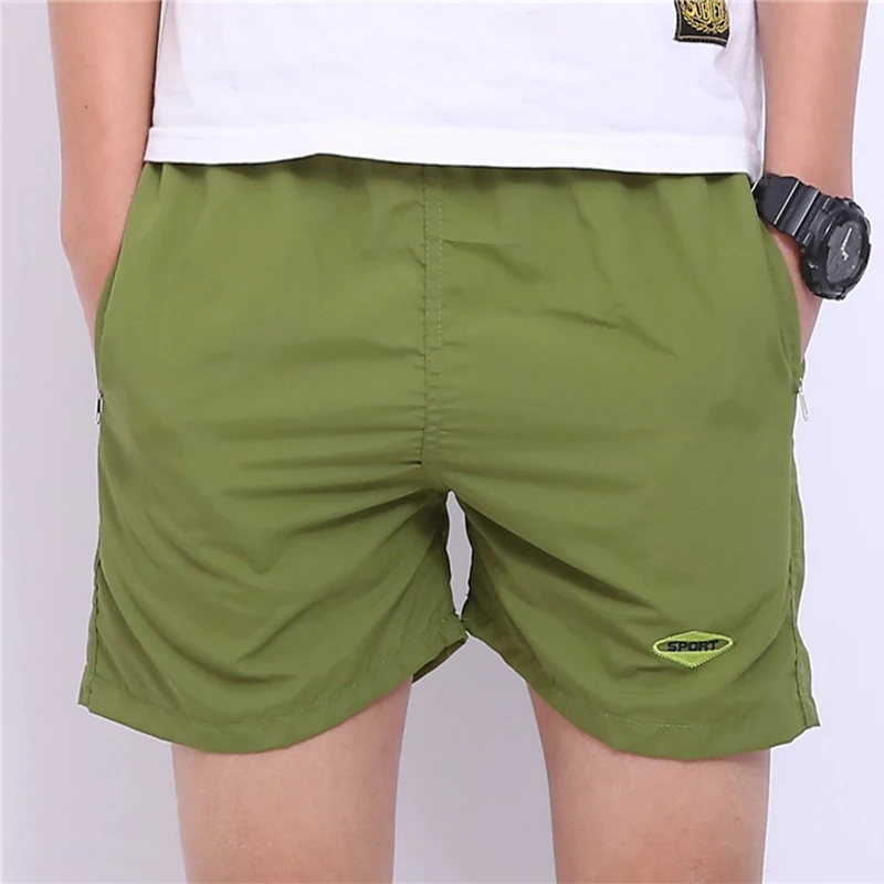 Мужские повседневные пляжные шорты с вышивкой быстросохнущие мужские плавки