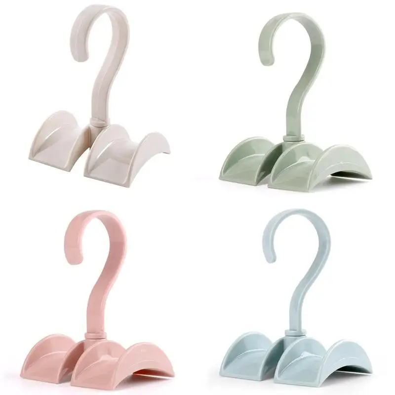 

1pc Multifunction Tie Coat Closet Hanger Bag Plastic Rotated Hanger Rack Laundry Wardrobe Organizer Tool Storage E3C1