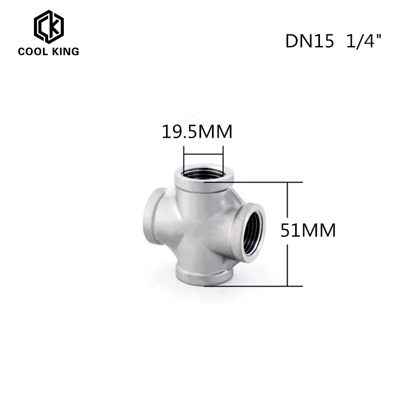 1/4 &quot1/2&quot 3/4 &quot1&quot 1 &quot1 1/2&quot 2 &quotBSP Женская резьба 304 нержавеющая сталь 4 четыре
