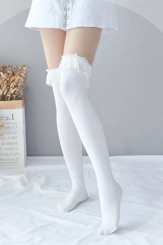 Высококачественные японские милые носки до колена в стиле &quotЛолита&quot кружевные