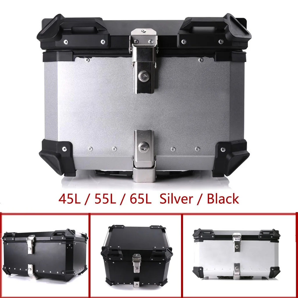 45л 55Л 65л мотоциклетный Топ задний багаж ящик для инструментов чехол замок