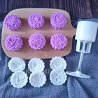 Форма для торта Moon, 50 г, утолщенный ручной работы трехмерный набор печенья, Снежная фасоль мунг, домашние полимерные формы для торта