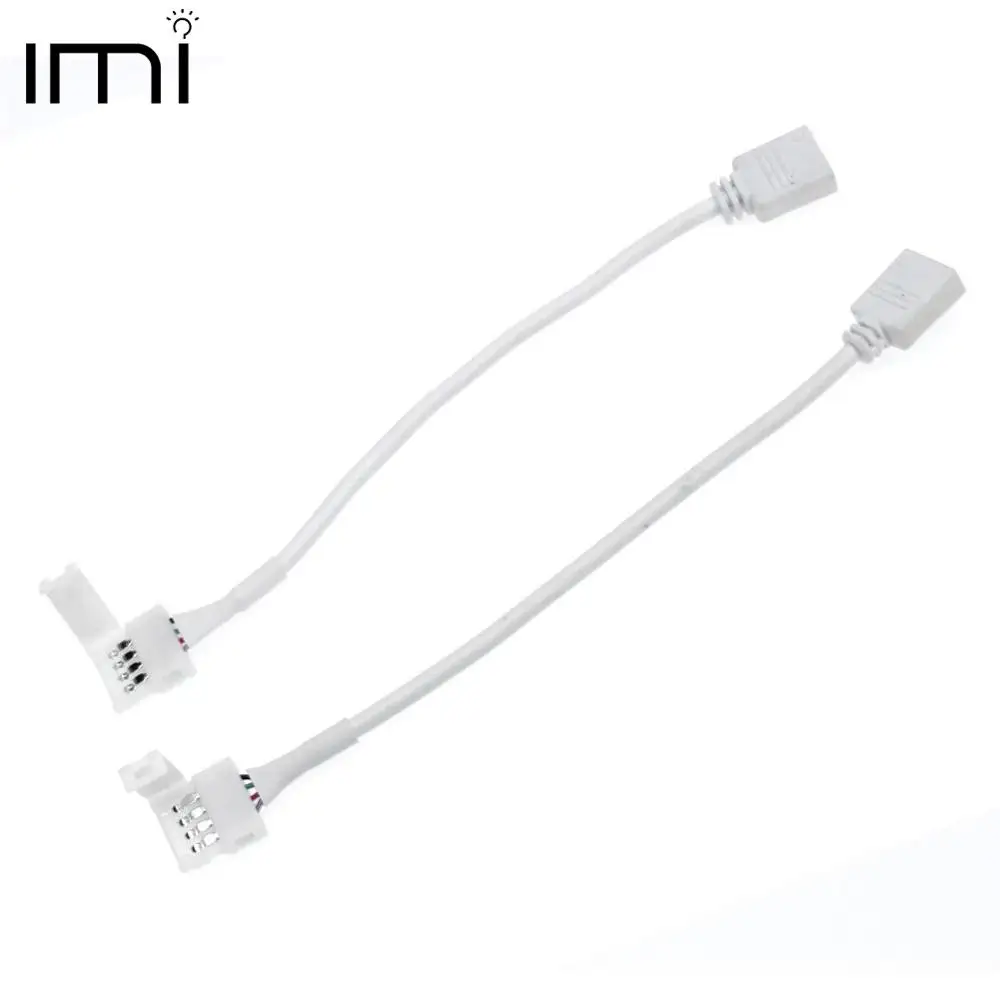 RGB Светодиодная лента разъем 4pin 10 мм Бесплатная Сварка Разъем 5 шт./лот для SMD 3528 5050